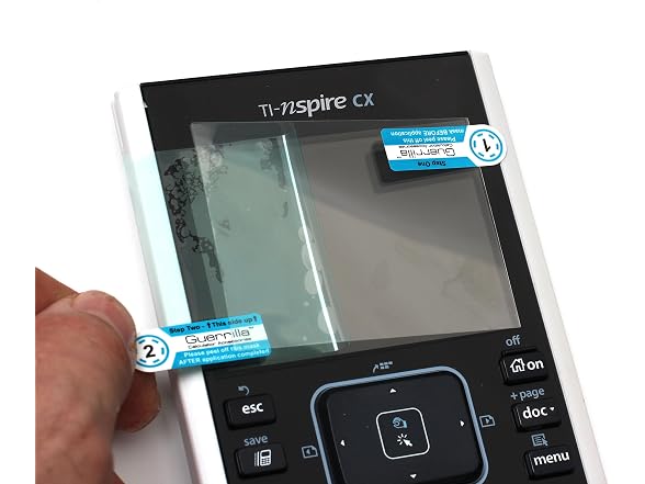 Guerrilla Military Grade Screen Protector 2-Pack For Calculator