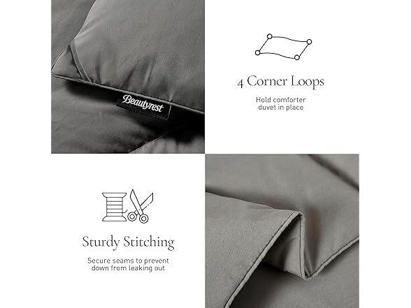 Beautyrest Feather Down Comforter King