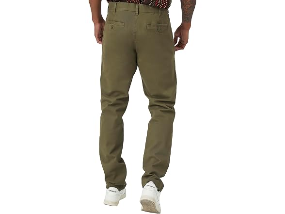 Forever 21 (33) Twill Mid-Rise Slim-Fit Pants
