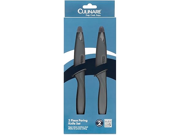 CULINARE 2 Piece Knife Set, Grey