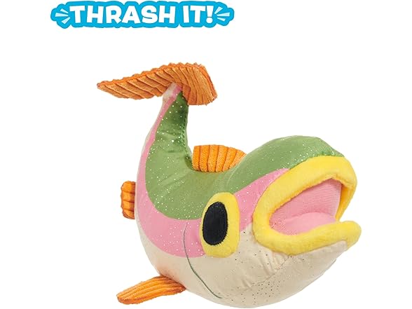 Barkbox Brooke Trout Plush Dog Toy | Whip-N-Flip Tail