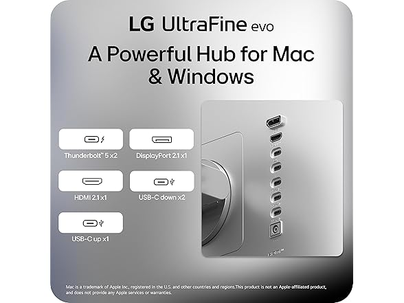 LG 32" UltraFine evo 6K Nano 60Hz IPS Black Professional Monito