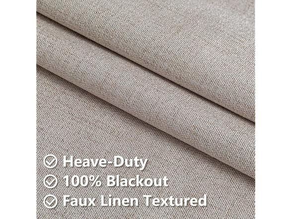 Zyvola 100% Blackout Curtains
