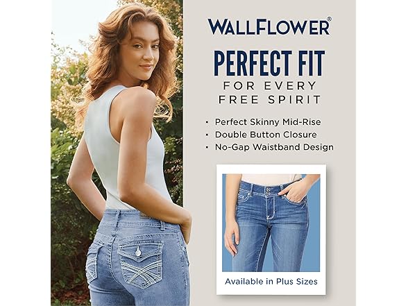 WallFlower Crop Jeans Juliette (24+)