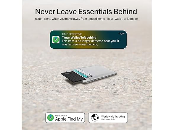 MSEBENT Slim Air Tag Wallet Tracker Card