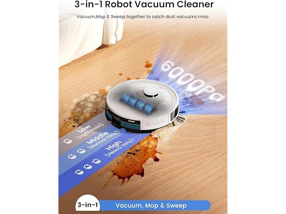 Lefant B0FCFW5XG4 Robot Vacuum