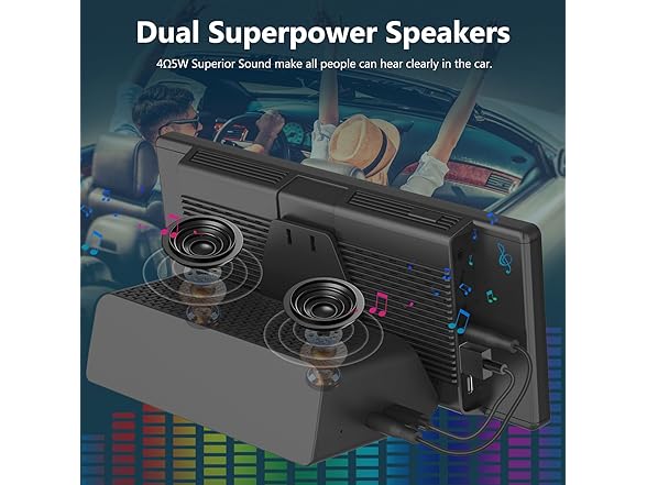 9.3" CarPlay Screen w/ GPS & Speakers