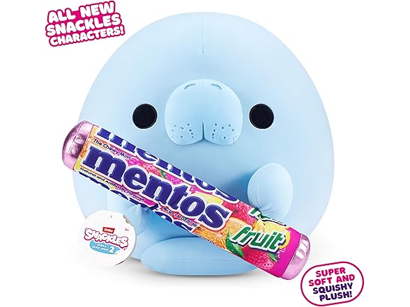 Snackles Series 2 8" Sea Cow&Mentos Fruit