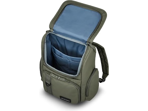 High Sierra Lineage Flap Backpack- Olive