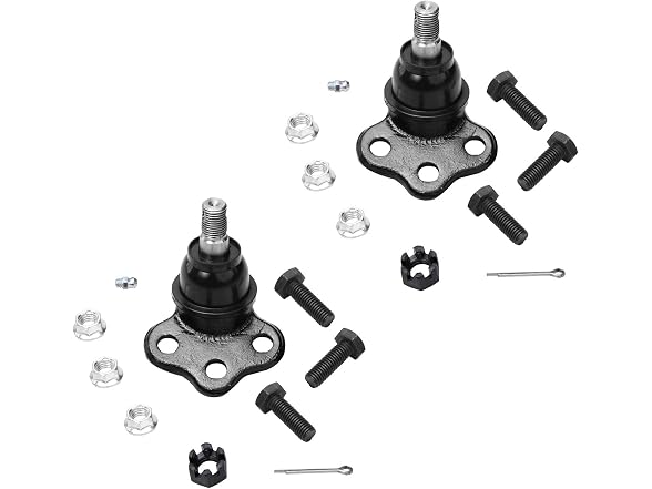 Detroit Axle - 4WD Front 6pc Suspension Kit for J