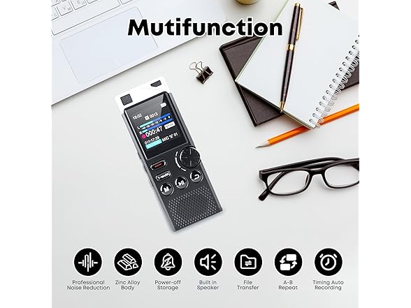 Professional Digital Voice Recorder | 264GB