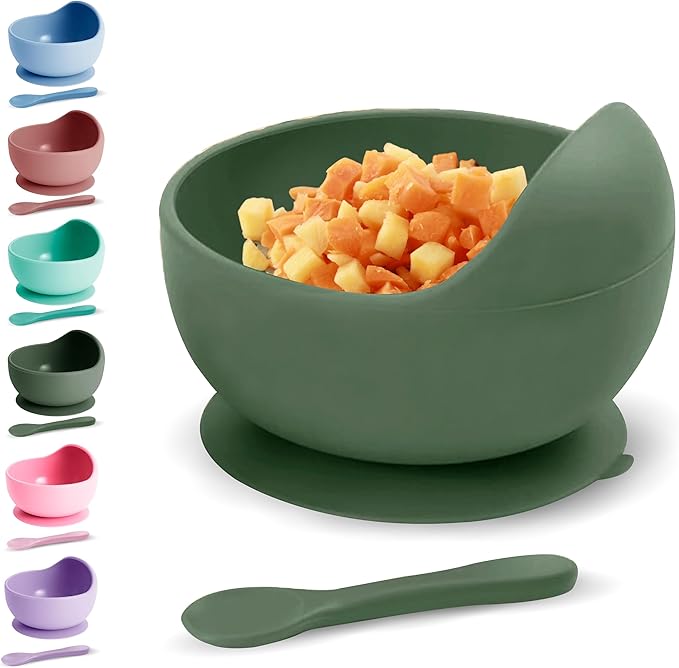 3 Pack Baby Suction Bowls with Spoon - Gallery 10