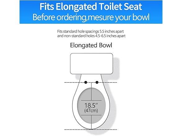 MUU Slow Close Toilet Seat | Elongated