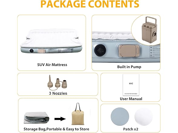 Camping Air Mattress with Pump