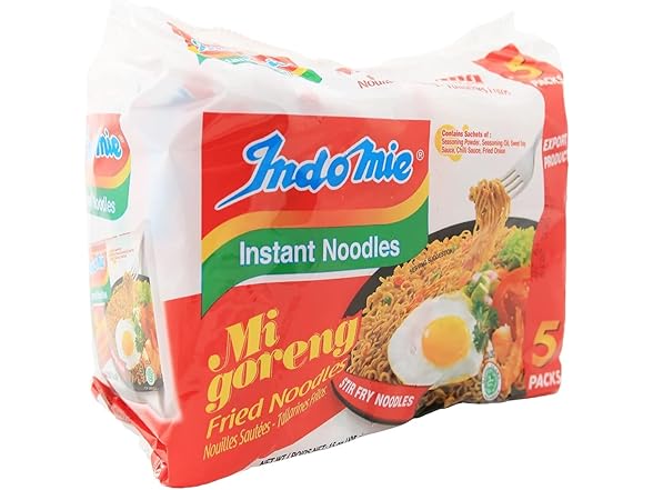 6PK Indomie Mi Goreng Instant Stir Fry Noodles