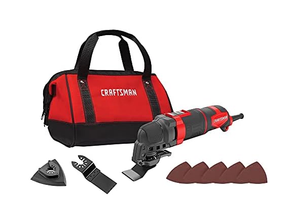 CRAFTSMAN CMEW401 3A Variable Speed 10pc Mulit-tool Kit