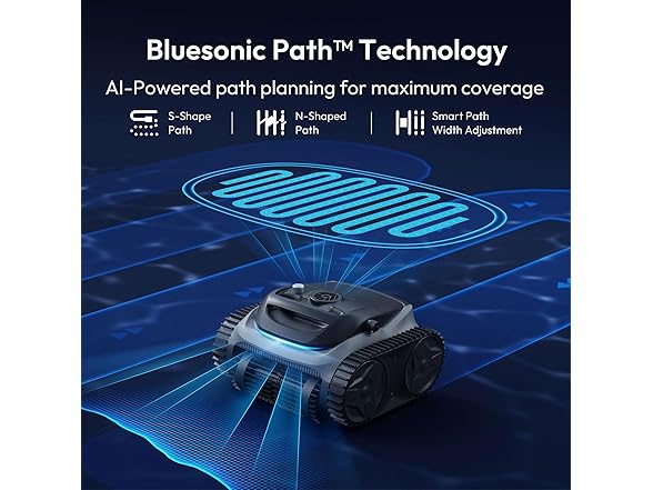 BUBLUE Bubot 700 Cordless Pool Vacuum | 861sq.ft.