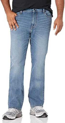 Amazon Essentials Mens Slim Fit Stretch Bootcut Jeans
