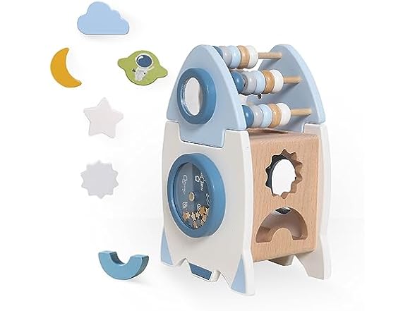 Wooden Space Toy for Baby