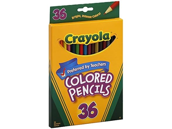 Crayola 36 Ct. Long Colored Pencils