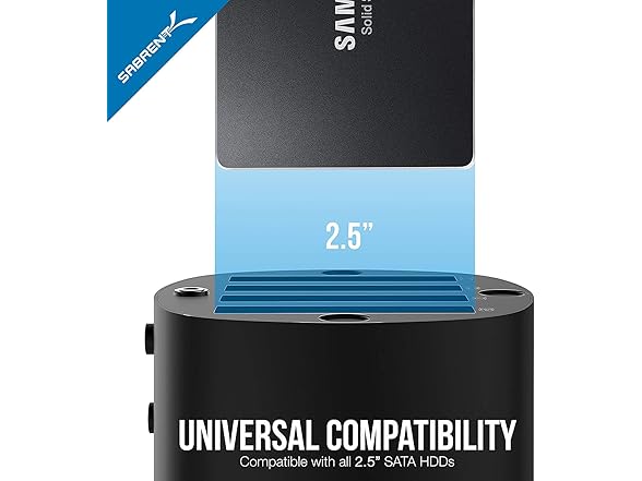 USB 3.0 4-Bay 2.5” SATA SSD and HDD Docking Station