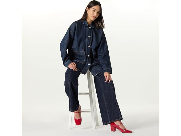 The Drop Women's Red Aoki Heeled Mary Jane (8)