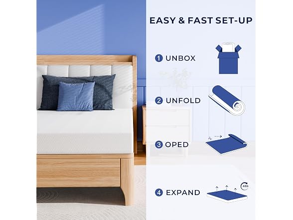SOMNIKEN BC0755260762962 Twin mattress