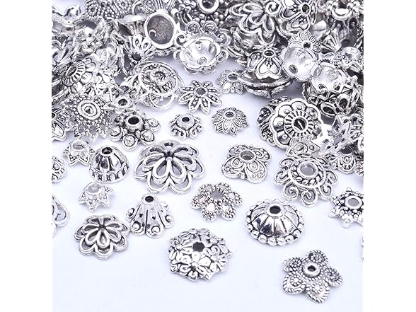 Jdesun 120g Bead Caps with Storage Box