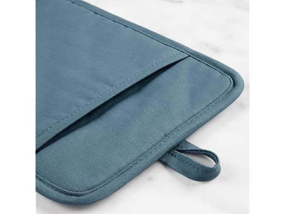 KITCHENAID Soft Silicone Pot Holder 2-Pack , Agave Blue
