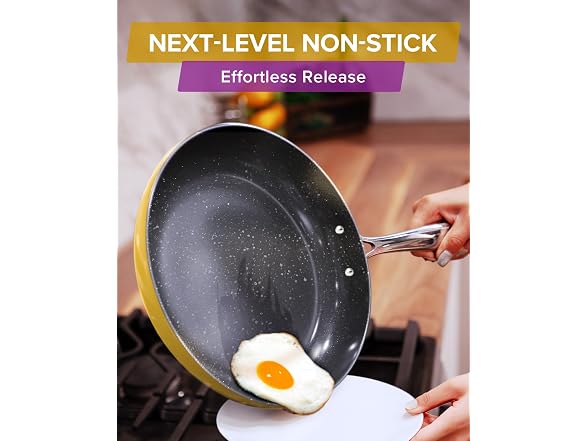 Nuwave Lux 13-Piece Premium Cookware Collection Yellow - Gallery 3
