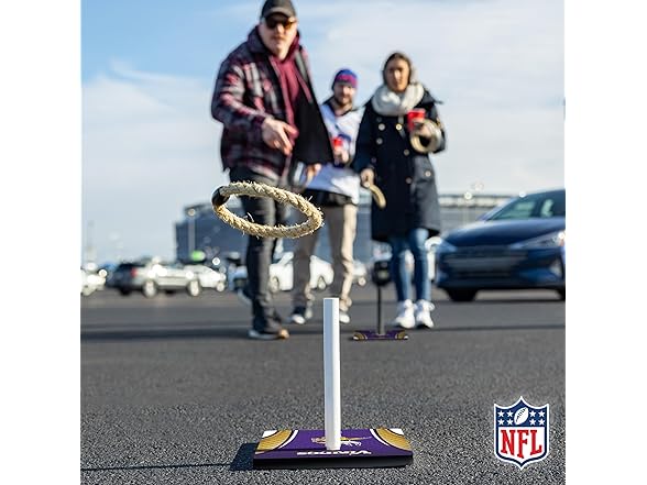 MINNESOTA VIKINGS Quoits Ring Toss Set