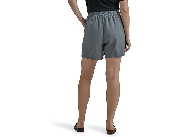 Lee Wmns Pull-On Short Grey (10)