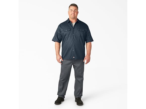 Dickies Women's (2XL) Twill SS Work Shirt Original
