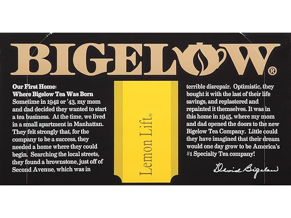 Bigelow Lemon Lift Tea 20ct