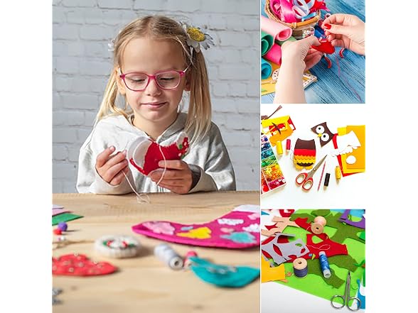FabricLA Acrylic Felt Sheets for Crafts
