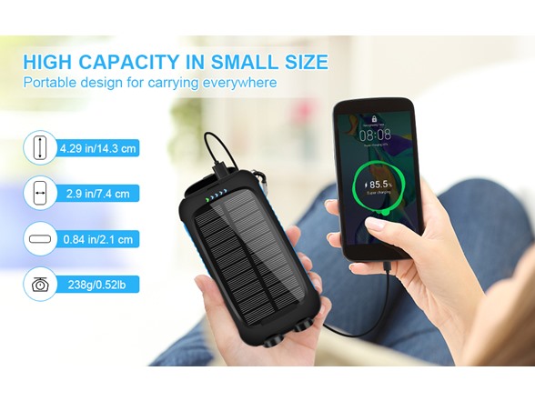 Suscell Power Bank Portable Charger 38800mAh