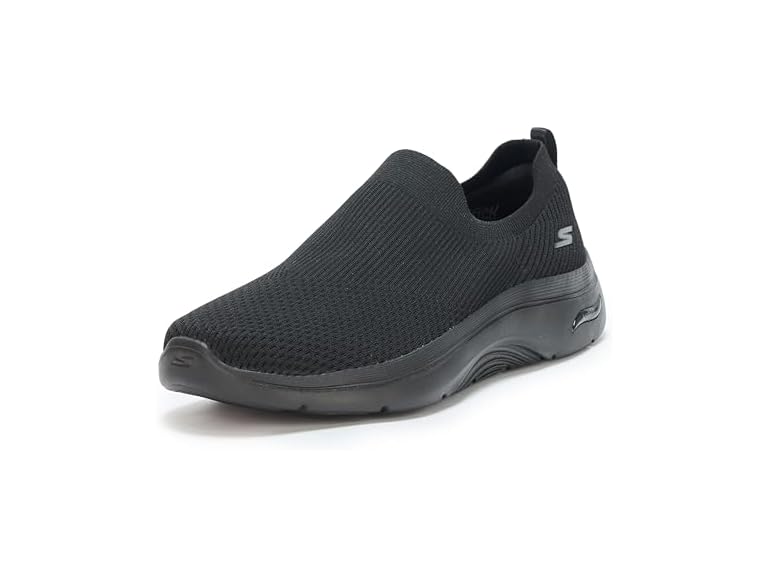 Skechers Women's Go Walk Arch Fit 2.0-Paityn Sneaker, Black, 9 Wide