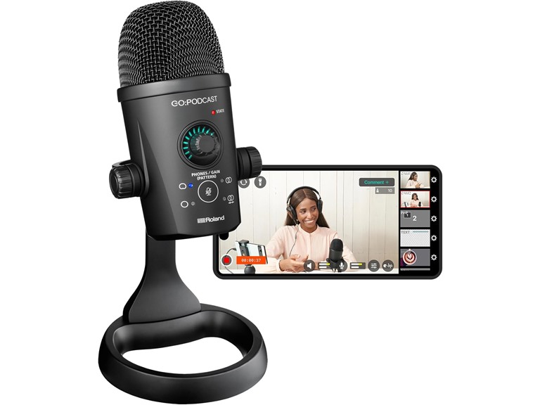 Roland GO:Podcast Microphone