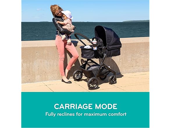 Evenflo Pivot Modular Travel System with LiteMax Infant Car Seat (Casual Gray)