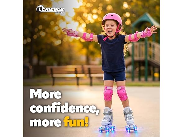Chicago Skates Glitzy Kids Roller Skates Princess