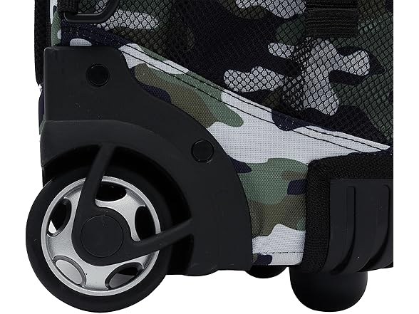 Travelers Club 18" Camo Rolling Backpack