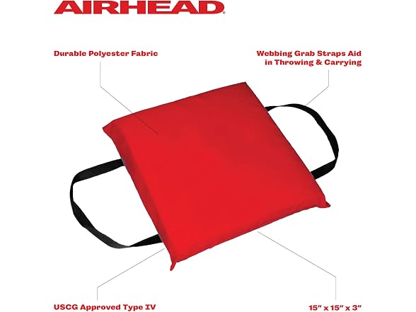 Airhead Type IV Throwable Cushion