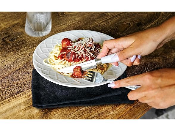 Eco-Friendly 8Pc Micro Serrated Steak Knife Set