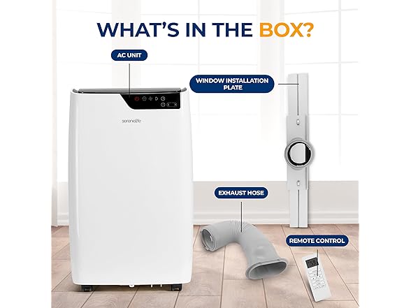 SereneLife 12000 BTU Portable Air Conditioner
