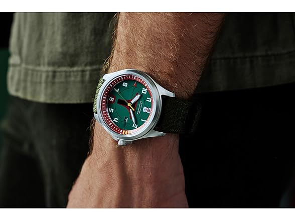 Citizen Men Eco-Drive Boba Fett Watch Green - Gallery 5