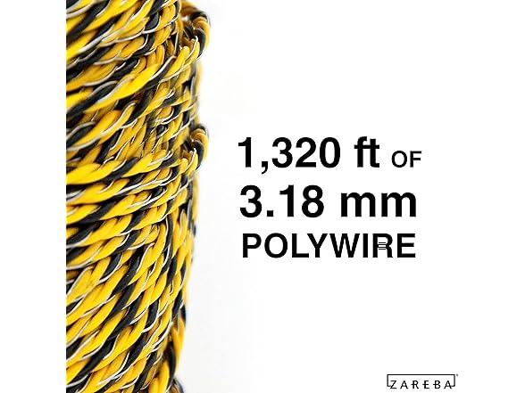 Sure Shock Aluminum Polywire Electric Fence Line