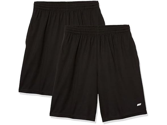 (Pack of 2) Amazon Men's  Tech Loose-Fit Shorts