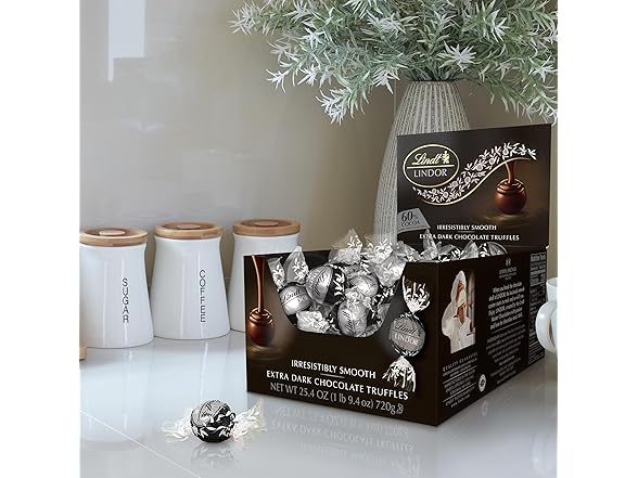 Lindt Lindor 60% Dark Choc Truffles 60ct