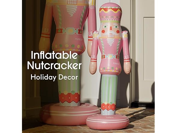 FUNBOY Pink Inflatable Nutcracker – 3.5ft