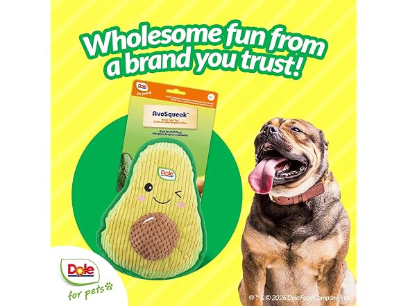 Dole for Pets Dog Toys, Avocado - Gallery 7